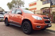 HOLDEN COLORADO RUKUS SATIN BLACK PIPED